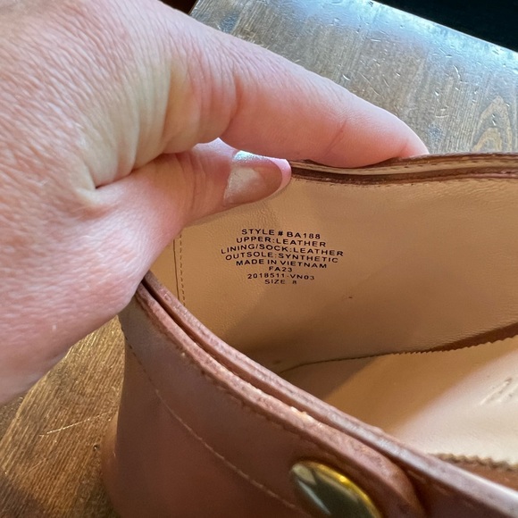 J. Crew Brown Leather Clogs - Picture 2 of 9